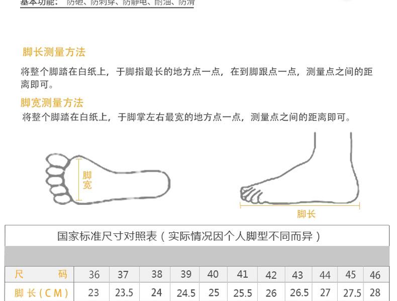 賽納ZF-04防砸防刺穿安全鞋圖片10