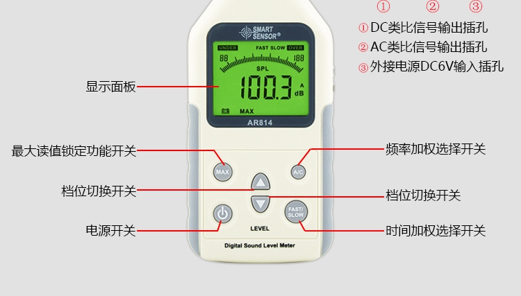 ?，擜R814聲級計圖6