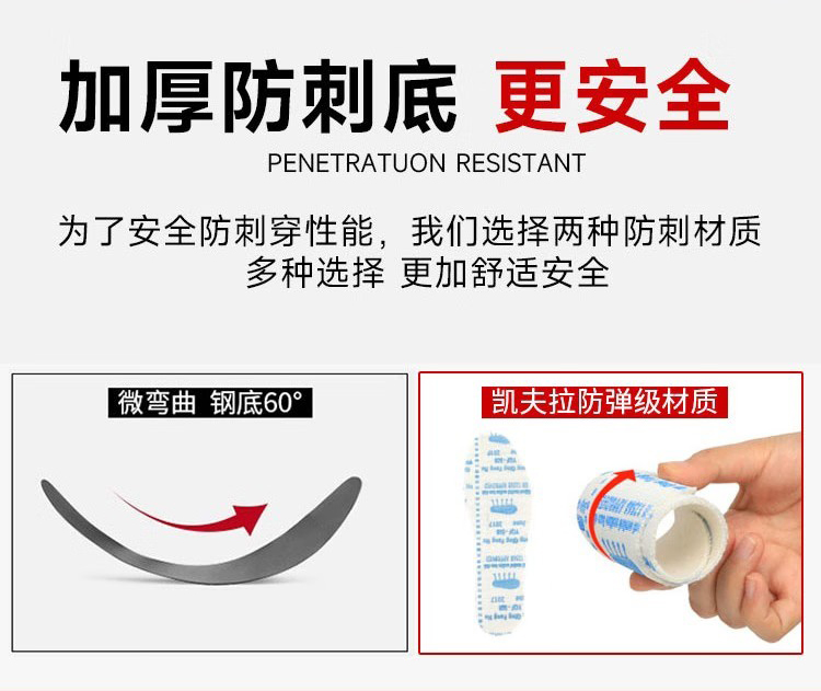 飛鶴FH15-1207防砸防刺穿安全鞋10