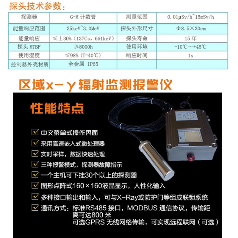 SMACH RT5010智能輻射劑量探測器圖片5