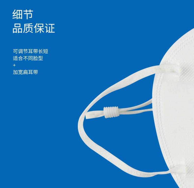 漢盾HD9131耳帶式折疊醫(yī)用防護口罩8