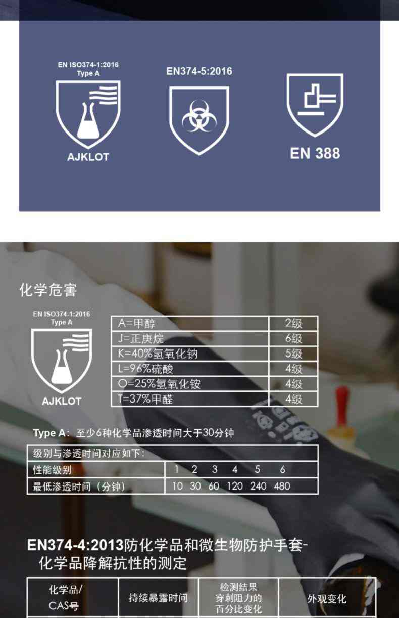 雪蓮20131BL黑色天然乳膠絨里鉆石紋工業(yè)防化手套2.jpg